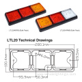 Turn Reverse Tail Combination Rear Lamps LED